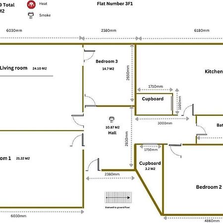 3 Bed Overlooking Meadows Park Единбург Екстер'єр фото